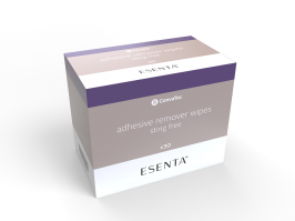 423281 Esenta 30x Adhesive remover Wipes ANGLED